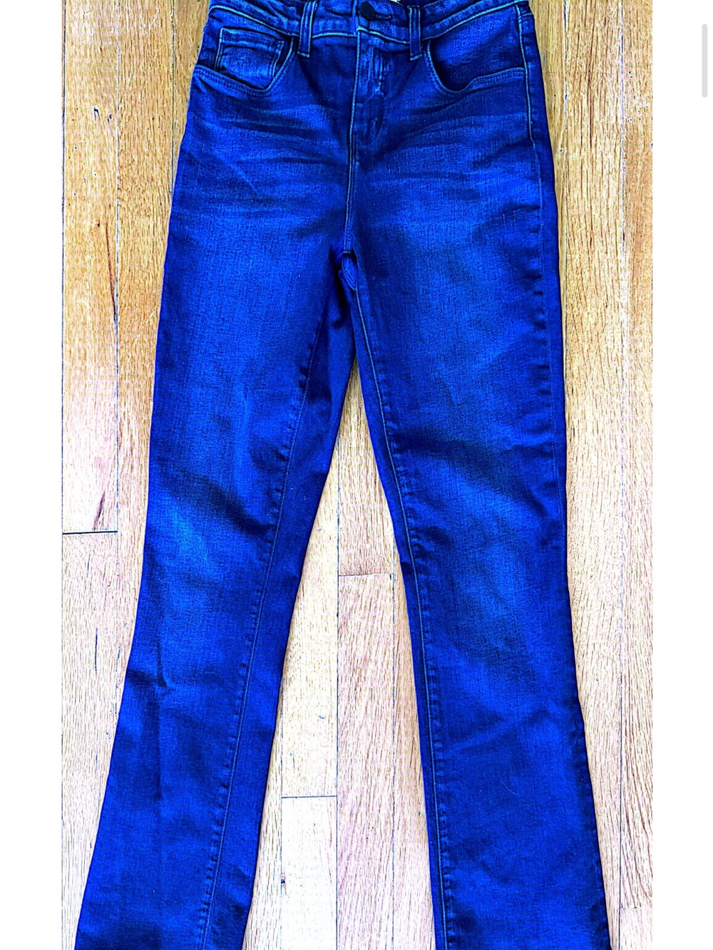 L'AGENCE Deep Blue Flare Jeans